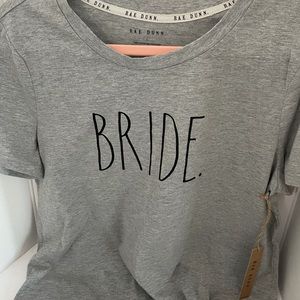Rae Dunn bride tshirt size large